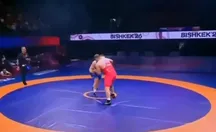 کسب مدال طلا توسط میرزازاده +فیلم کامل کشتی