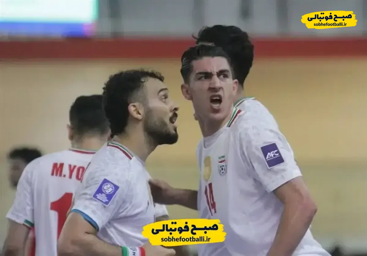 تیم&zwnj;ملی فوتسال ایران صدرنشین شد