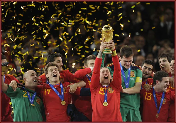 قهرمانی اسپانیا در جام جهانی 2010