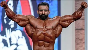 هادی چوپان سوم آرنولد کلاسیک ۲۰۲۶ شد؛ گرگ پارسی باز هم روی سکو + فیلم