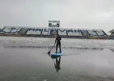 فوری | دیدار ملوان و خیبر به دلیل بارندگی لغو شد