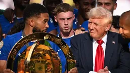 بازیکن چلسی از دست دادن به ترامپ امتناع کرد!