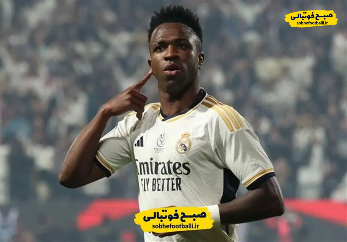 گل اول رئال مادرید مقابل اوساسونا توسط وینیسیوس