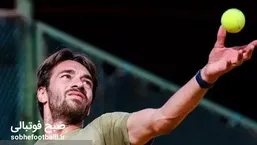 صعود علی یزدانی به نیمه نهایی مسابقات تنیس پیروت صربستان