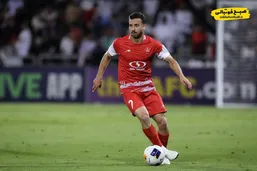 گل اول پرسپولیس به مس رفسنجان؛ سروش رفیعی در دقیقه ۲۴