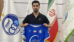 گل اول استقلال به ذوب آهن (سوپرگل علیرضا کوشکی)