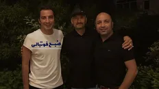 تصویر خبر عصبانیت نوید محمدزاده از دستگیری و دیپورت پدر خانمش!