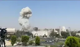 ساختمان وزارت دفاع سوریه با خاک یکسان شد