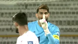 رفتار عجیب علیرضا بیرانوند بعد از بستن بازوبند کاپیتانی؟