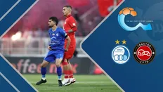 تصویر خبر خلاصه بازی تراکتور ۲-۱ استقلال