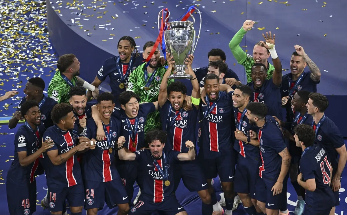 قهرمانی پاری سن ژرمن در لیگ قهرمانان اروپا