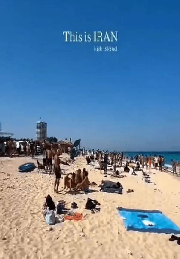 کلیپ جنجالی در کیش