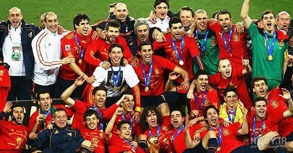 قهرمانی اسپانیا در جام جهانی 2010
