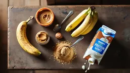 درست کردن گینر در خانه مخصوص افزایش حجم