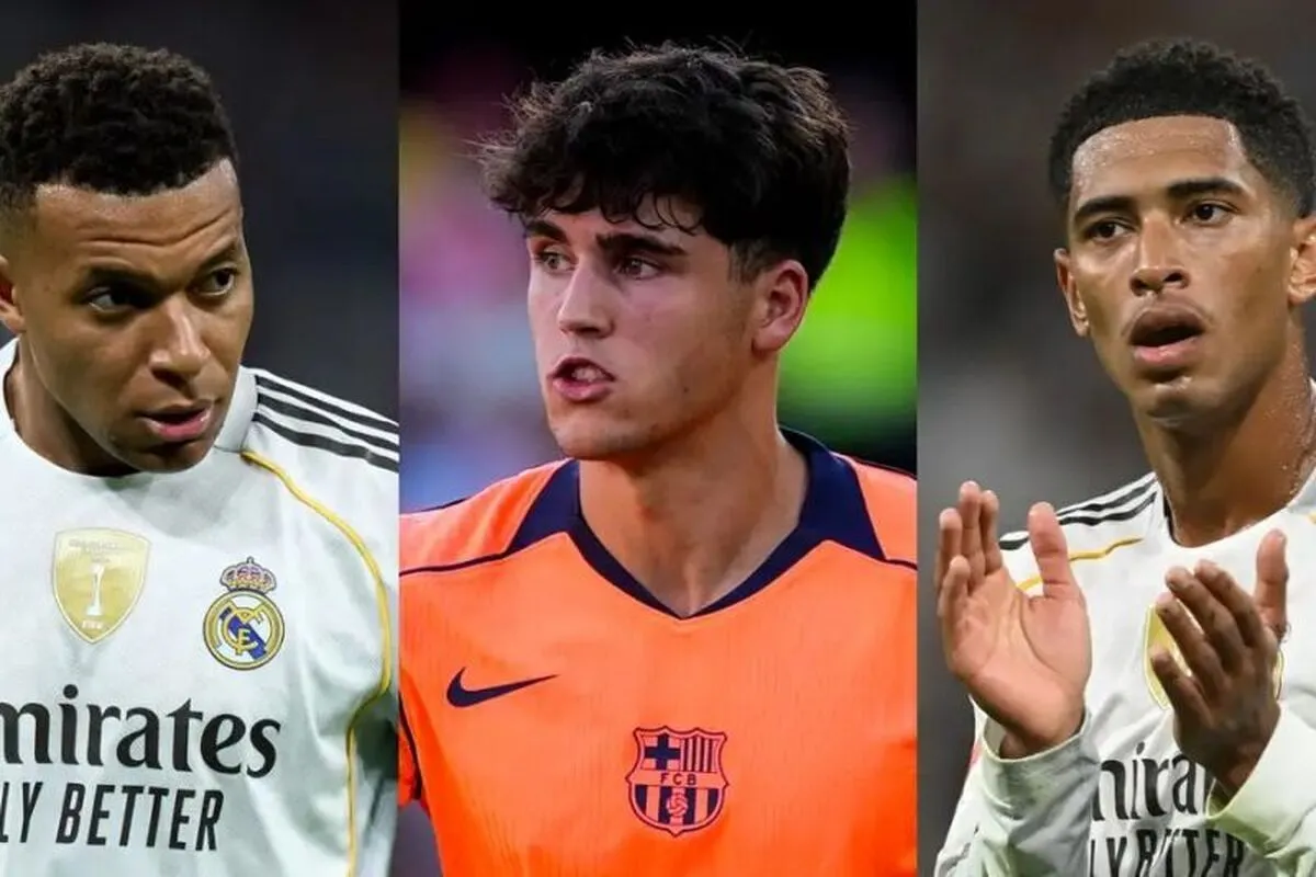 مدافع بارسلونا: مهار امباپه از بلینگام سخت&zwnj;تر است