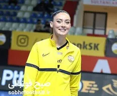 جذابیت بی بدیل زهرا گونش والیبالیست خوشگل ترکیه&zwnj;ای در اوج عصبانیت! ژن خوب که میگن اینه&zwnj;ها