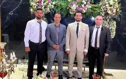 ازدواج حسن یزدانی؛ رقص مازندرانی و شاباش در جشن قهرمان کشتی