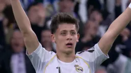 سوپرگل تماشایی آردا گولر به الچه از زمین خودی (رئال مادرید ۴-۱ الچه)