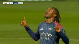 گل اول آرسنال به پورت ویل (ابرچی ازه)