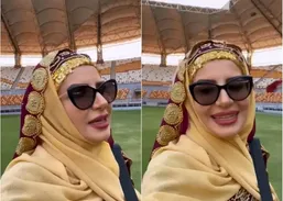 راز تصویر خاله شادونه در ورزشگاه فولاد مشخص شد