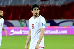 (عکس) استوری سردار آزمون درباره ندا سلیمی