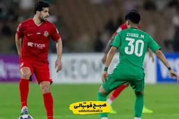 هدیه قعرنشین به عزت&zwnj;اللهی در شب تلخ شباب الاهلی