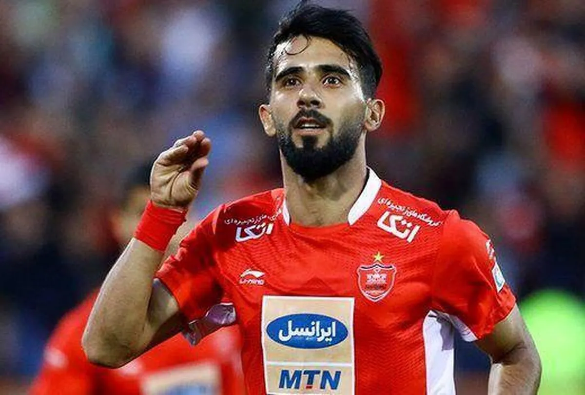 استوری هافبک عراقی سابق پرسپولیس با آهنگ ایرانی!