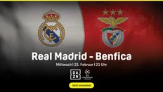 تصویر خبر ترکیب رسمی رئال مادرید مقابل بنفیکا؛ کهکشانی&zwnj;ها با آرایش تهاجمی در برنابئو