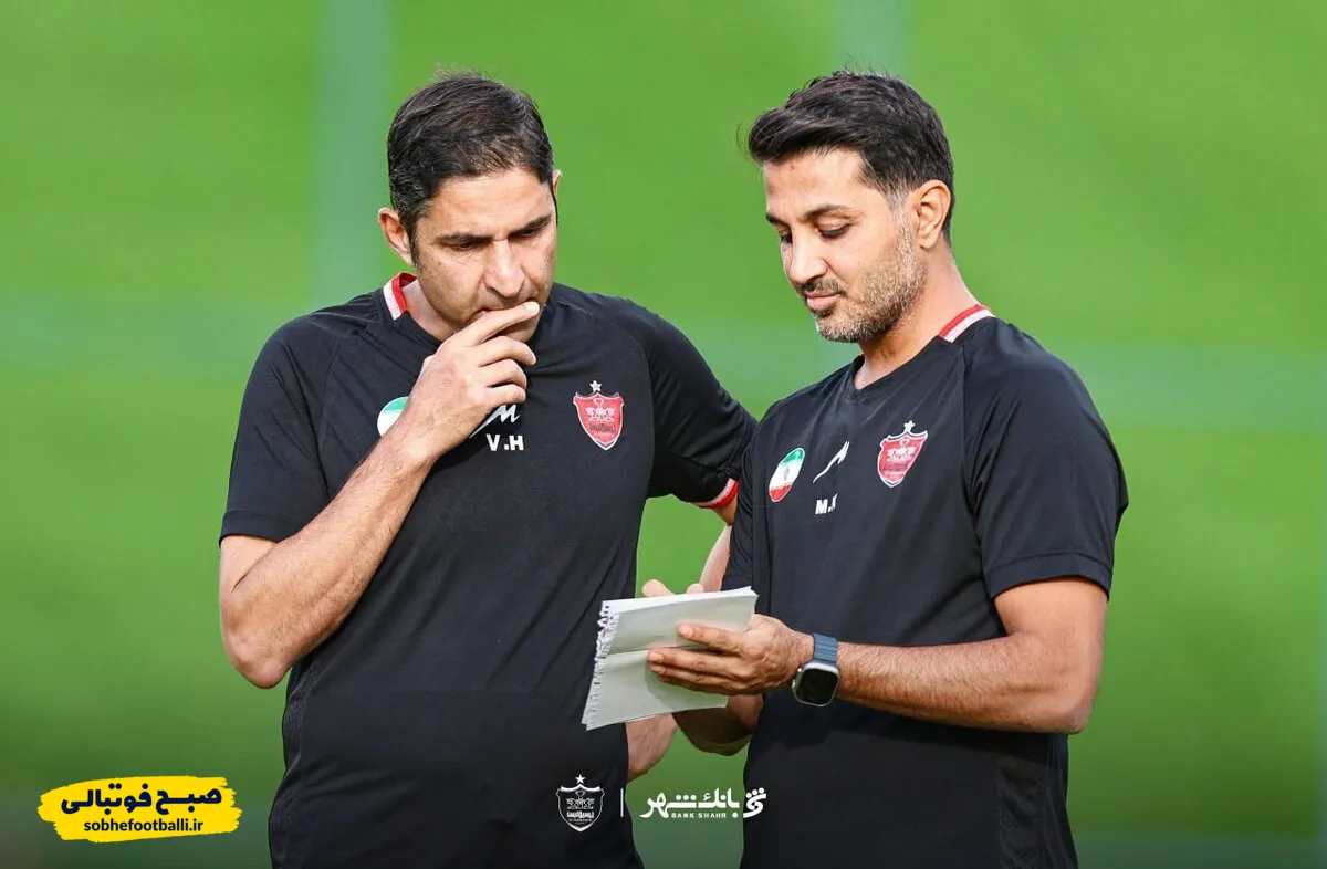 دو بازیکن جدید در تمرین پرسپولیس