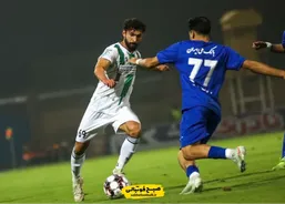 گل دوم خیبر به سپاهان توسط علی خانزادی