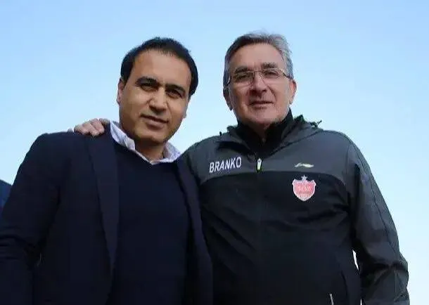 دیدار برانکو با و مهدی کیا