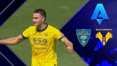 خلاصه بازی هلاس ورنا ۱ - لچه ۱