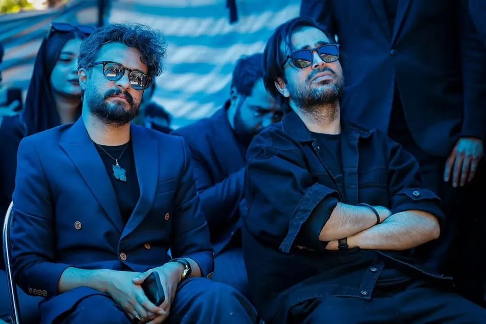 مراسم چهلم حمید هیراد