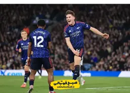 خلاصه بازی لیدز ۰ - آرسنال ۴ هفته ۲۴ لیگ برتر انگلیس