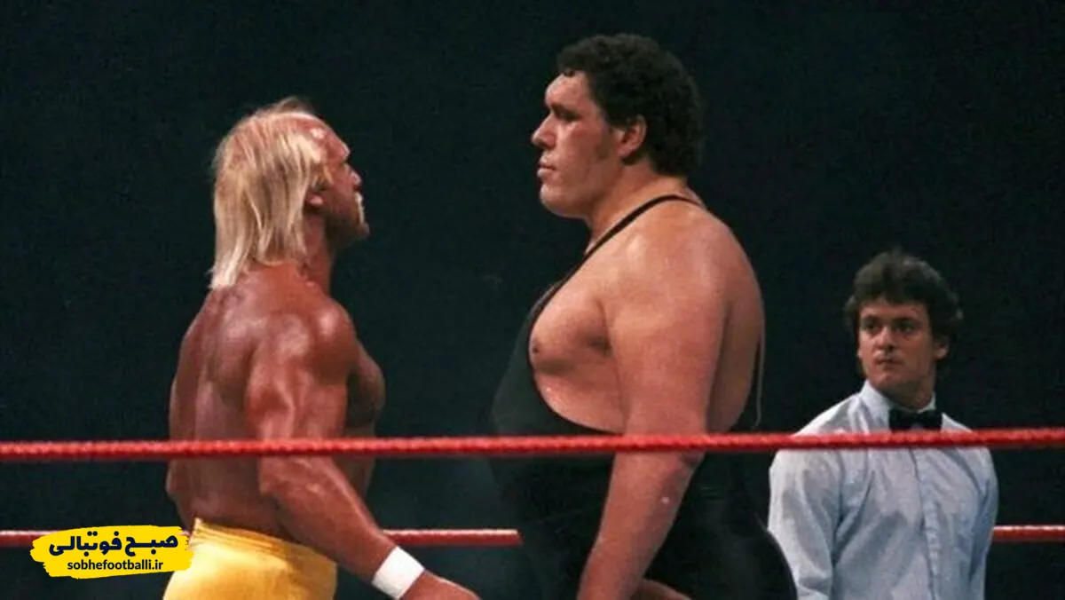 به مناسبت درگذشت هالک هوگان، اسطوره WWE در ۷۱ سالگی؛ بازی خاطره&zwnj;انگیز با آندره د جاینت در رسلمنیا