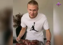 ارلینگ هالند مثل خرس غذا می&zwnj;خورد!