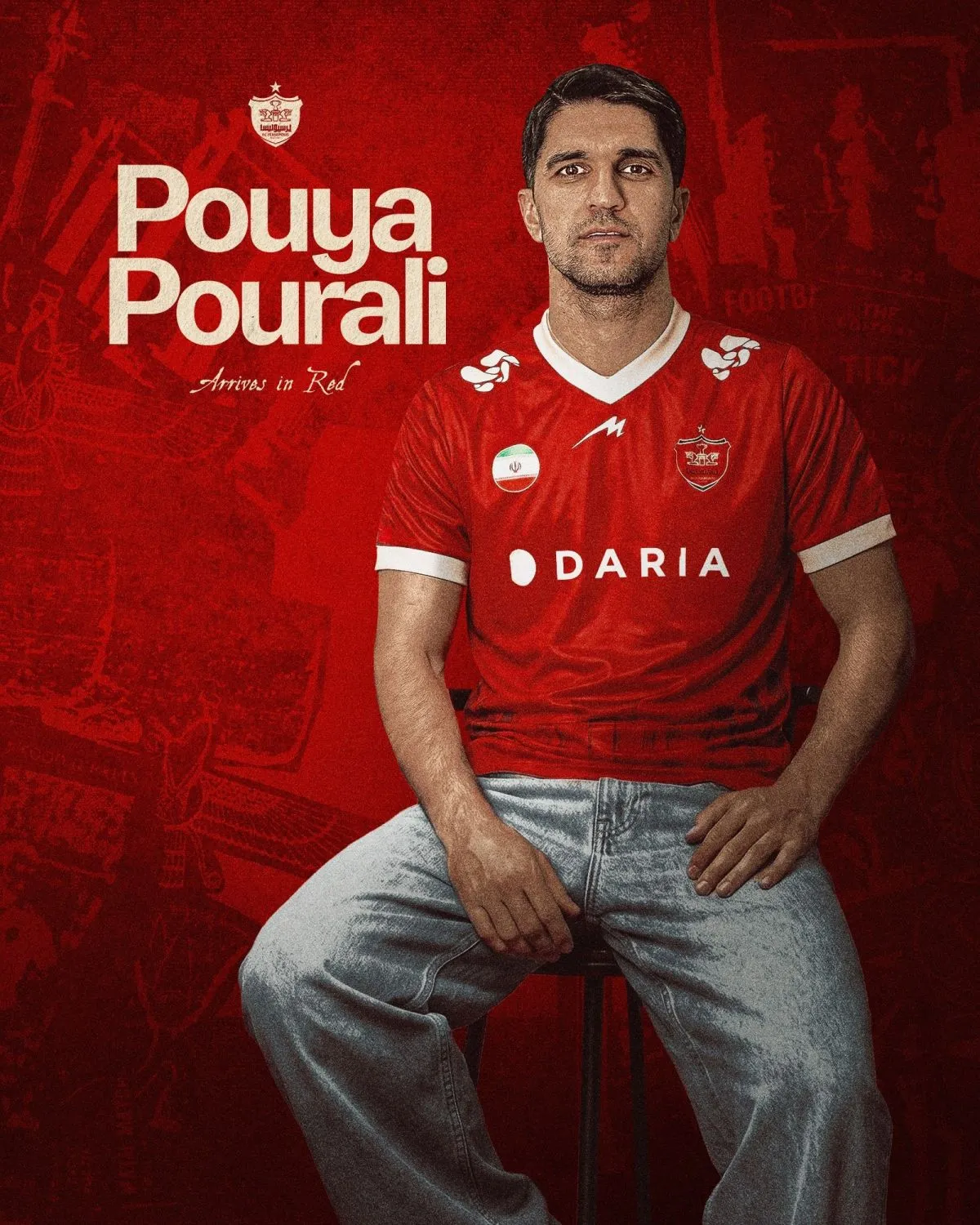 پوریا پورعلی به پرسپولیس پیوست پوریا پورعلی به پرسپولیس پیوست