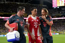 پس از تنها ۵۵ دقیقه بازی برای بایرن مونیخ؛ جمال موسیالا دوباره مصدوم شد