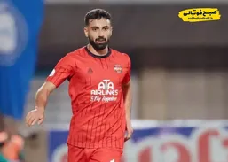 شوک مصدومیت؛ صادق محرمی دیدار تراکتور با ملوان بندرانزلی را از دست داد