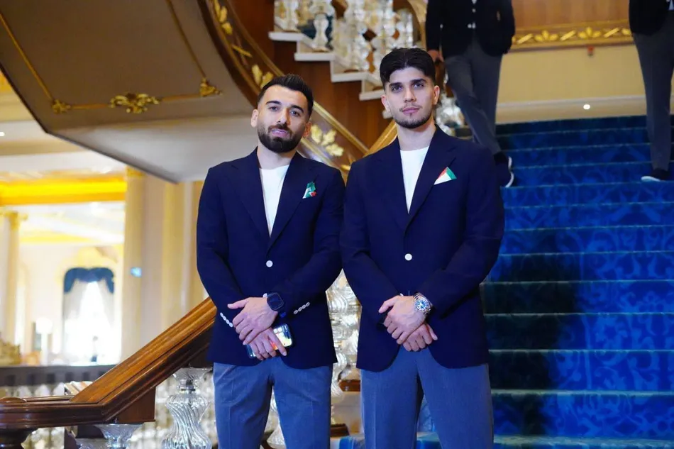 اعضای تیم ملی فوتبال ایران پیش از عزیمت به مکزیک