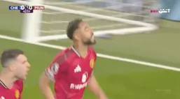 شوک کونیا به استمفوردبریج در آستانه نیمه؛ گل اول منچستریونایتد به چلسی + ویدیو