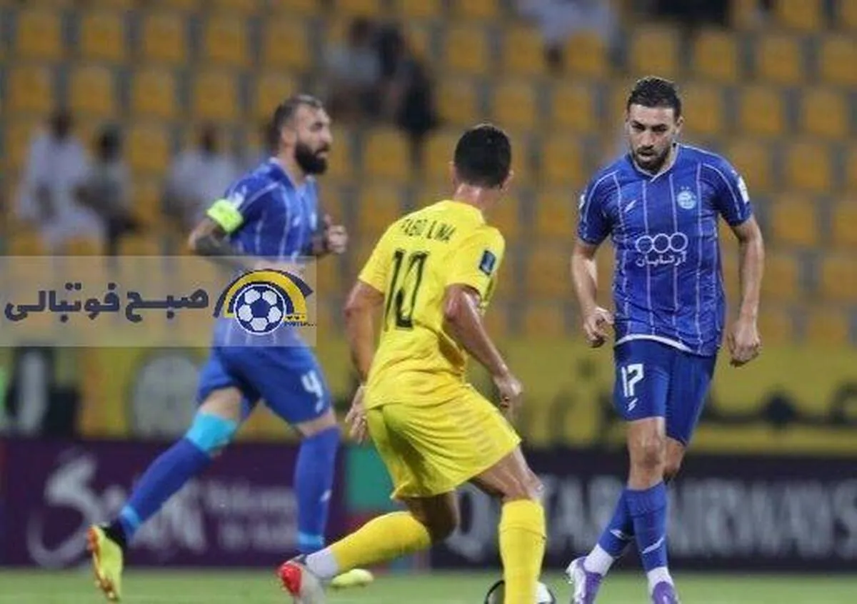 رونمایی از پیراهن استقلال و الوصل برای بازی فرداشب +عکس