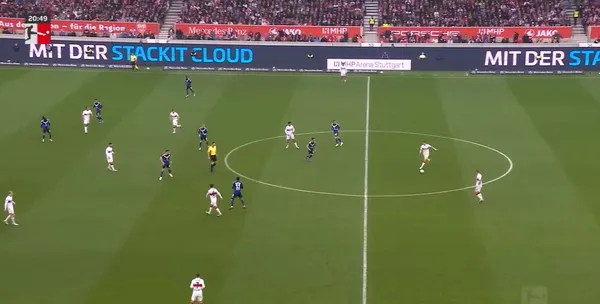 خلاصه بازی اشتوتگارت ۴ - هامبورگ ۰