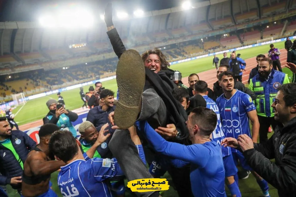پرواز قهرمانانه ساپینتو در اصفهان فقط برای یک برد!