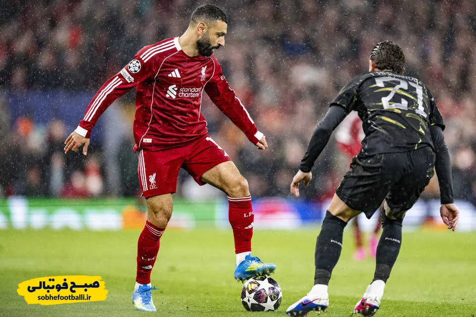 محمد صلاح در لباس لیورپول