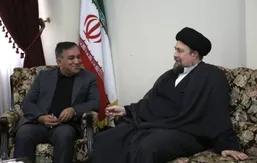 تاجرنیا به دیدار سیدحسن خمینی رفت