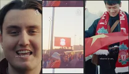 ویدیوی زیبا و احساسی طرفداران لیورپول به مناسبت قهرمانی این تیم