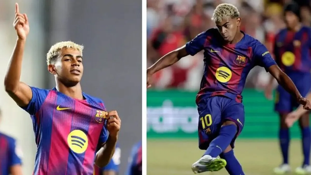 رکورد جدید یامال در لالیگا