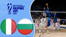 خلاصه والیبال بلغارستان 1 - ایتالیا 3 | فینال رقابت های والیبال قهرمانی جهان 2025