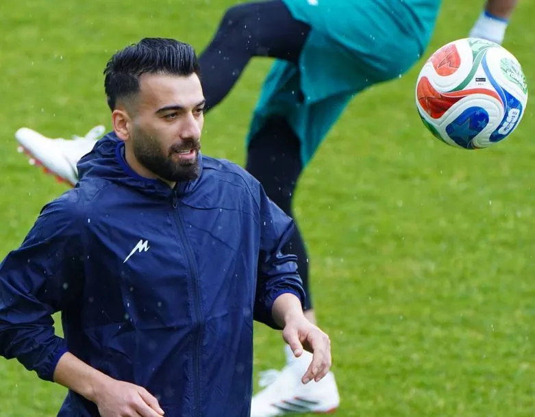 هادی حبیبی&zwnj;نژاد هافبک تیم ملی فوتبال ایران